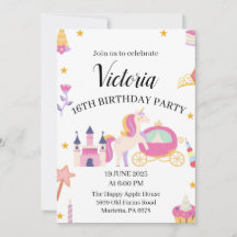 Festa de Aniversário do Castelo da Princesa Unicór