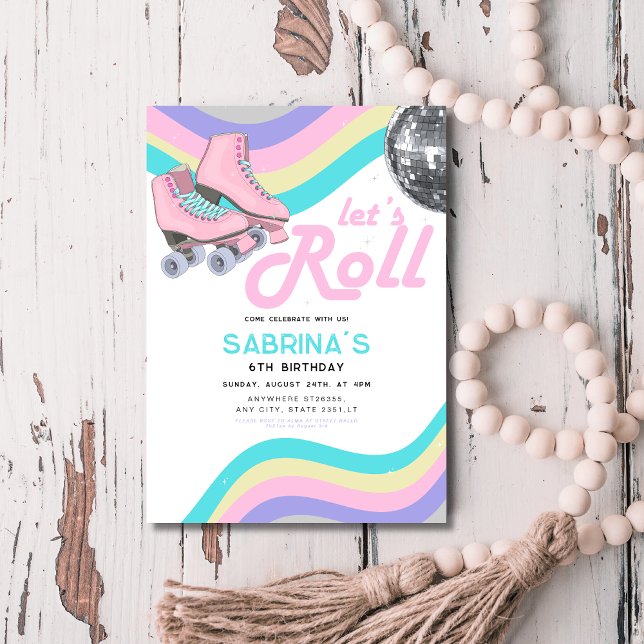 Convite Festa de aniversário do cilindro retrorreflector d (Criador carregado)