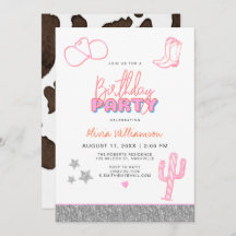 FESTA DE ANIVERSÁRIO do Deserto da Cowgirl Espacia