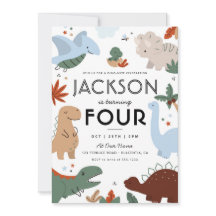 Festa de aniversário do Dinossauro Moderno