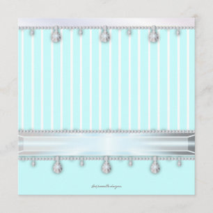 Convite Festa de aniversário do doce 16 da faísca da jó