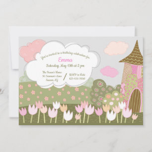 Convite Festa de aniversário do Jardim Tulip