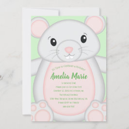 Convite Festa de aniversário do mouse