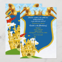 Festa de Aniversário do Príncipe Real Castelo Azul