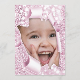 Convite Festa de aniversário doce 5 10º 15 brilhante