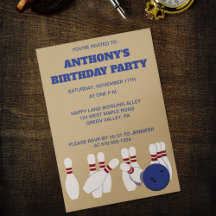 Festa de aniversário e Boliche dos pinos