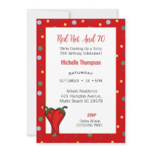 Festa de aniversário Engraçada de Pepper Vermelho 