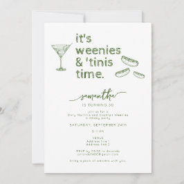 Convite Festa de aniversário Engraçado dos Verdes & Tinis