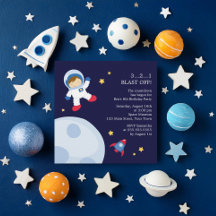 Festa de aniversário Espacial Astronauta