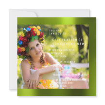 Festa de aniversário Foto Cali Metal Verde