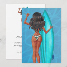 Festa de aniversário I de férias de praia em Surf 