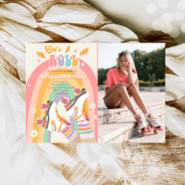 Convite Festa de aniversário I do entalhe da parte traseir