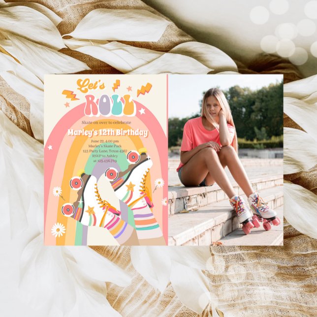 Convite Festa de aniversário I do entalhe da parte traseir (Criador carregado)