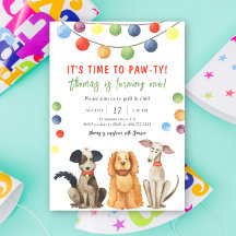 Festa de Aniversário Infantil com Cachorro em Aqua