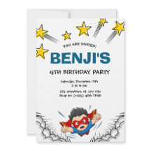 Festa de aniversário infantil de super-heróis