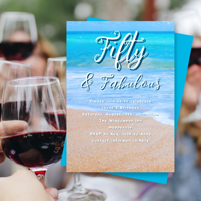 Convite Festa de aniversário Marinha Bonita (Criador carregado)