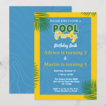 Festa de Aniversário na Piscina Legal