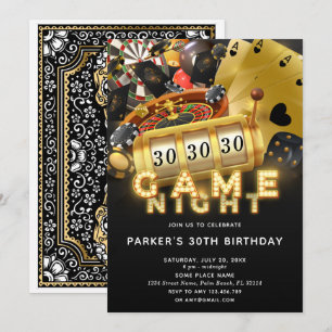 Convite Festa de aniversário Negra Negra Dourada