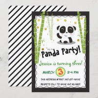 Festa de aniversário Panda