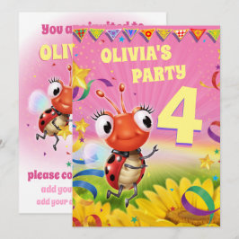 Convite Festa de aniversário personalizada convidando garo