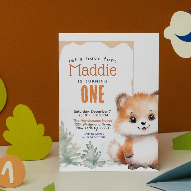 Convite Festa de aniversário Personalizada De Inverno Da R (Criador carregado)