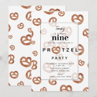Festa de aniversário Pretzel de Mola Salgada