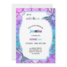 festa de aniversário púrpura pastel e sereia azul