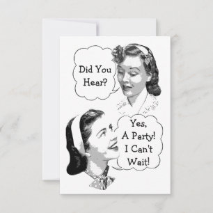 Convite Festa de aniversário retrógrada V2