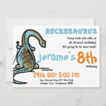 Festa de Aniversário Rockosaurus Dino-Mite!