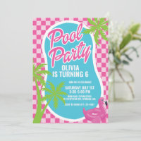 festa de aniversário rosa malibu na piscina