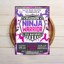 Festa de Aniversário Rosa Roxo Lutador Atlético Ni