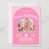 Festa de aniversário Rosa Toy Dream Doll House