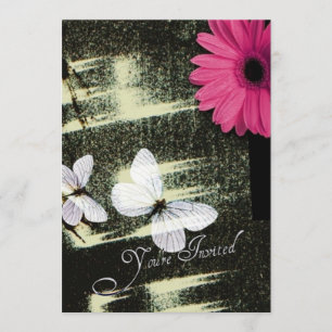 Convite Festa de Aniversário Sonho Borboleta Margarida Ger