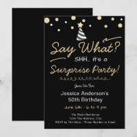 Festa de Aniversário Surpresa Qualquer Idade Confe