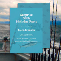 Festa de Aniversário Surpresa Tema de Pesca Para E