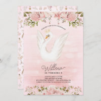 Festa de aniversário Swan Princess Ballerina Girl