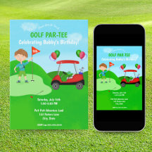 Festa de Aniversário Tema Golfe do Menino Legal