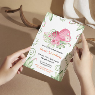 Convite Festa de Aniversário Tema Safari Selva