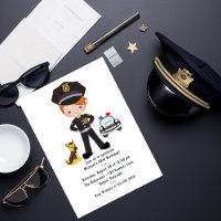 Festa de aniversário temática policial para menino