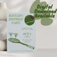 festa de aniversário tênis