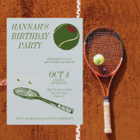 festa de aniversário tênis