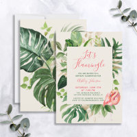 Festa de aniversário Tropical Flamingle de Vamos E