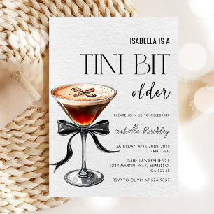 Convite Festa de Aniversário Um Tini Pouco Mais Velho Espr