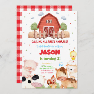 Convite Festa de aniversário Verde Editável