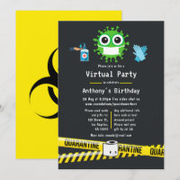 Festa de Aniversário Virtual em Quarentena