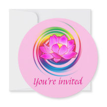 Festa de aniversário Yoga Lotus Flower Design