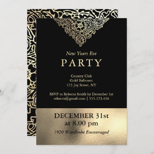 Convite Festa de Ano Novo