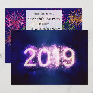 Convite Festa de Ano Novo 2019