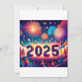 Convite Festa de Ano Novo 2025