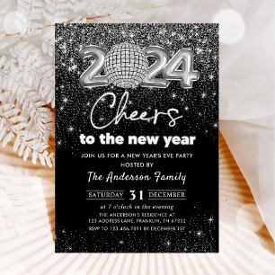 Convite Festa de Ano Novo da Silver Glitter 2024